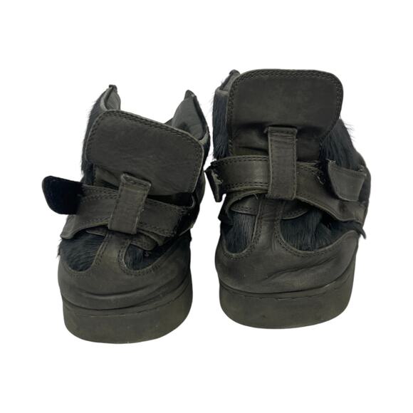 Jump Zanatos Snow Boots Mens 10 Hair Leather Sneaker Anti Slip Sole Black Ankle main image 2